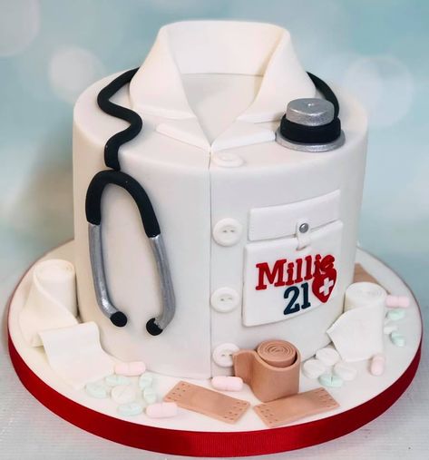 Nurse Birthday Cake, Doctor Birthday Cake, Birthday Cake For Papa, Nursing Graduation Cakes, Medical Cake, Nurse Cake, Doctor Cake, Nursing Cake, Nurse Birthday