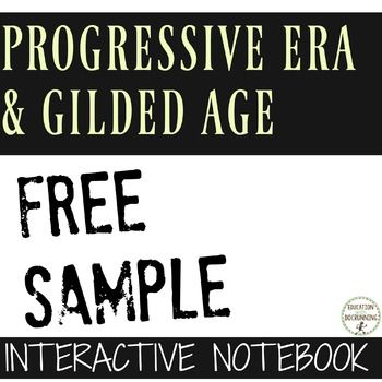 Progressive Era and Gilded Age: Interactive Notebook Graphic Organizers is a… Progressive Era, First Week Of School Ideas, History Class, Interactive Notebook, Gilded Age, Interactive Notebooks, Graphic Organizers, Teacher Store, Reading Writing