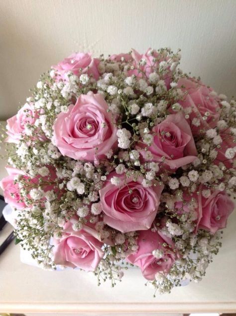 Wedding Bouquets Roses Pink, Quinceanera Flower Bouquet, Blush Rose Bouquet, Pink Rose Wedding Bouquet, Bridal Roses, Light Pink Wedding, Rose Flower Pictures, Pink Rose Bouquet, Dream Wedding Decorations