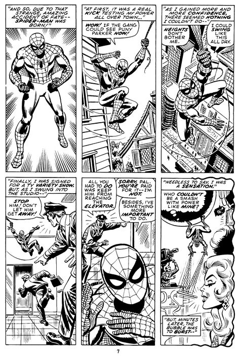 Manga Comic Page, Spider Man Comic Panel, Spiderman Book, Spider Man Comic Black And White, Spiderman Black And White Comic, Spiderman Comic Strip, Spiderman Comic Panels Black And White, Printable Marvel Comic Book Pages, Spiderman Comic Strip Black And White