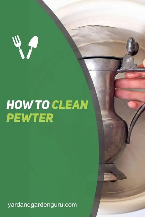 You can use pewter in your home in a variety of ways. If you have a polished pewter item, it won’t tarnish and can be a light gray color. Satin pewter is darker and doesn’t have a shiny appearance, while oxidized pewter is a darker color and contains more lead. Cleaning Pewter How To, How To Clean Pewter, Pewter Tankard, Be A Light, Light Gray Color, Yard Care, Dishwasher Detergent, Cleaning Ideas, Dishwashing Liquid