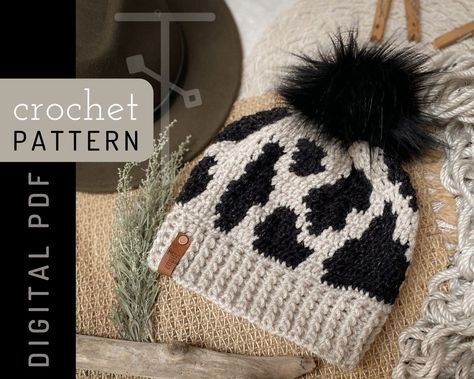 This Winter Hats item by Tzigns has 553 favorites from Etsy shoppers. Ships from United States. Listed on 16 Jan, 2023 Cow Beanie, Crochet Pattern Cow, Toddler Skills, Cow Hat, Country Cowboy, Crochet Winter Hats, Crochet Knit Hat, Crochet Cow, Crochet Winter