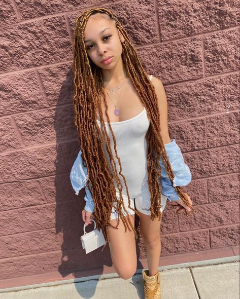 Locs Black Women, African Threading, Soft Locs, Lil Girl Hairstyles, Beautiful Black Hair, Faux Locs Hairstyles, Braided Hairstyles For Teens, Box Braids Styling, 90s Fashion Outfits