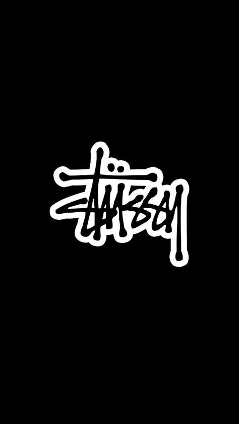 #samsung #edge #s6 #stussy #black #wallpaper #android #iphone Stussy Wallpaper, 8 Ball, Wallpapers, Black And White, White, Black