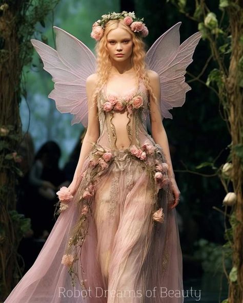 Fairy Queen Outfit, Realistic Fairy Costume, Faerie Fashion, Adult Fairy Costume, Fairy Gown, Ethereal Fairy, Spring Court, Belly Dance Dress, Trendy Halloween Costumes