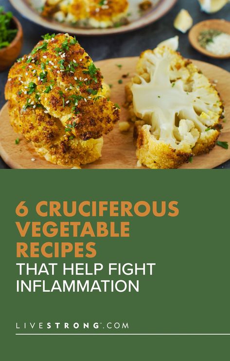 These cruciferous vegetable recipes featuring broccoli, cauliflower, rutabagas and more show you how to cook cruciferous vegetables to reap their benefits. Cruciferous Vegetables Meals, Cruciferous Vegetables Benefits Of, Cruciferous Salad Recipes, Crusiferus Vegetables, Cruciferous Vegetables List, Dr Goldner Recipes, Cruciferous Vegetables Recipes, Cruciferous Recipes, Dr Grundy