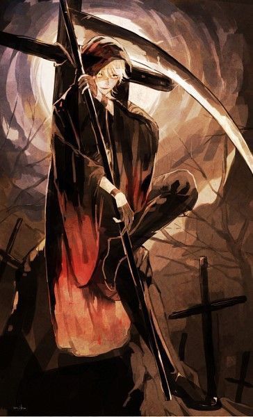 Grim Reaper Character Design Male, Grim Reaper Oc Male, Shinigami Design, Grim Reaper Character Design, Anime Grim Reaper, Anime Scythe, Grim Reaper Drawing, Reaper Drawing, Magic Anime