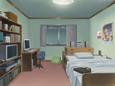 For reference - generic anime room Anime Houses, Anime House, Episode Interactive Backgrounds, Anime Places, Simple Anime, Bedroom Drawing, Episode Backgrounds, Anime Room, Anime Scenery Wallpaper