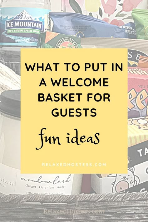 Welcome Basket For Guests, House Guest Basket, Welcome Basket Ideas, Guest Gift Basket, Guest Room Baskets, Guest Welcome Baskets, Hotel Guest Bags, Guest Basket, Wedding Guest Gift Bag