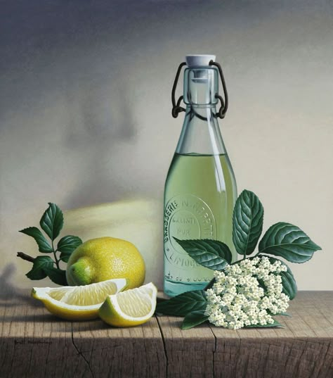 Brett Humphries | Elderflower Cordial Aesthetic Lemon, Elderflower Cordial, Still Life Pictures, Still Life Artists, Life Drawing Reference, Still Life Fruit, Still Lifes, Still Life Photos, Still Photography