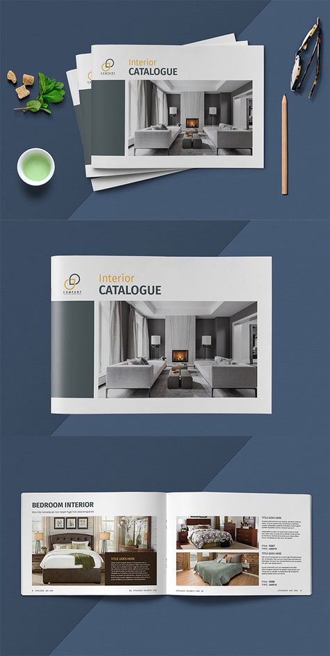 Ad: This is 18 pages Clean, elegant, modern and professional Interior Catalogue template. Suitable for any kind of businesses, corporate and can be also used for any other publishing and any kinds of catalogue. You will get the file in INDD and IDML InDesign format. It is fully editable, customizable and easy to work with. This Catalogue can serve multipurposes. $23 Catalog Design, Brochure Template, Photography, Design