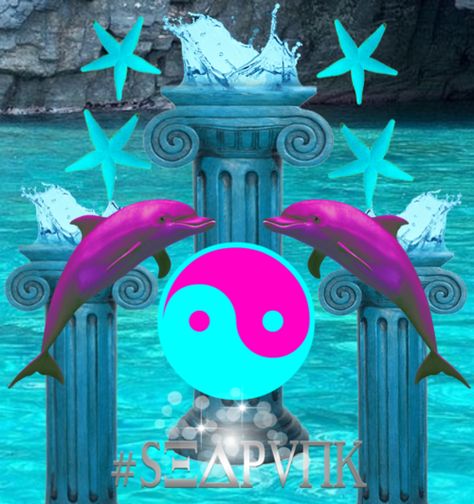 Seapunk #Art Miami Vaporwave, Seapunk Aesthetic, Mermaid Aesthetics, Punk Aesthetics, Sea Punk, Find Your Aesthetic, Acid House, Organizing Hacks, Vaporwave Aesthetic