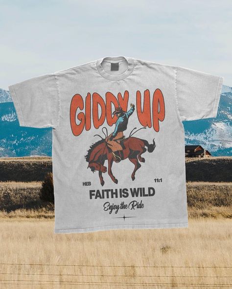 Graphic Tee Shirt Outfit, Shirt Outfit Ideas, Christian Graphic Tees, Tee Shirt Outfit, Christian Shirts Designs, Youth Pastor, Western Tee, Western Graphic Tees, Modern Western