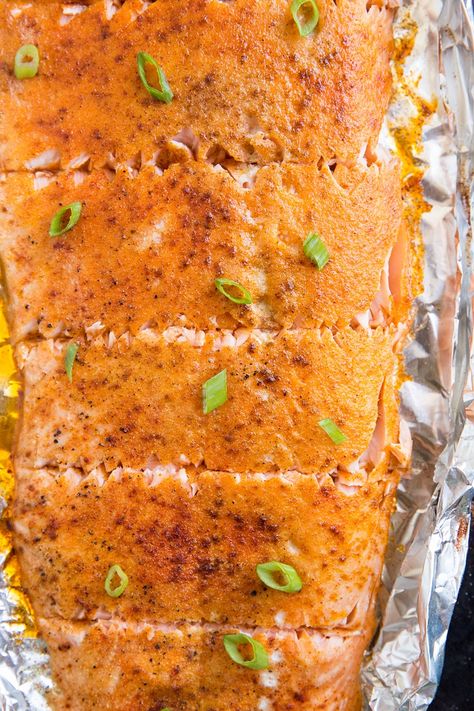 Diabic Recipes, Reduce A1c, Bbq Salmon In Foil, How To Grill Salmon, Insulin Resistance Diet Recipes, Salmon Recipe Pan, Salmon In Foil Recipes, Grill Salmon, Salmon Foil Packets