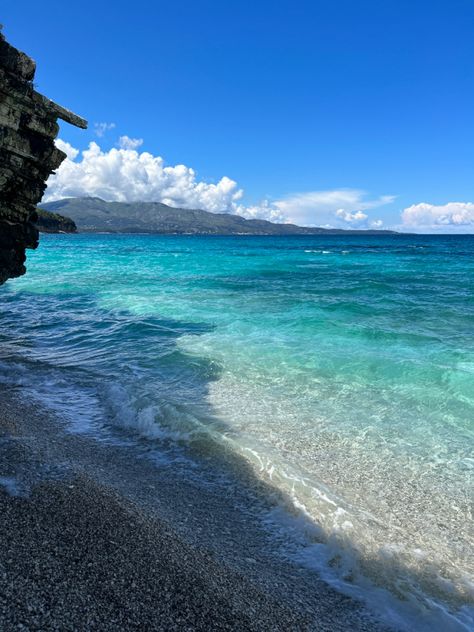 Mirror Beach Albania, Albania Beach Aesthetic, Albanian Beaches, Albania Beaches, South Albania, Albanian Aesthetic, Albanian Summer, Albania Aesthetic, Beach Albania