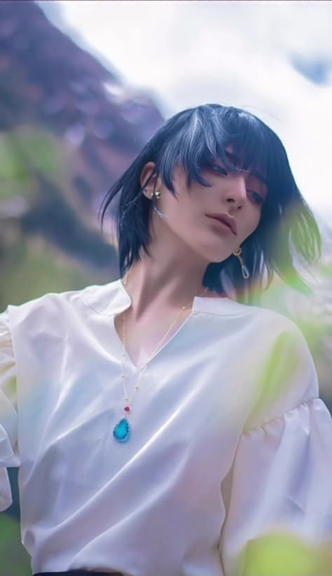 Howl Genderbend Cosplay, Howl Cosplay Black Hair, Howl Outfit, Howl Pendragon Cosplay, Howl Cosplay, Howls Moving Castle Cosplay, Howl Jenkins, Howl Pendragon, 하울의 움직이는 성