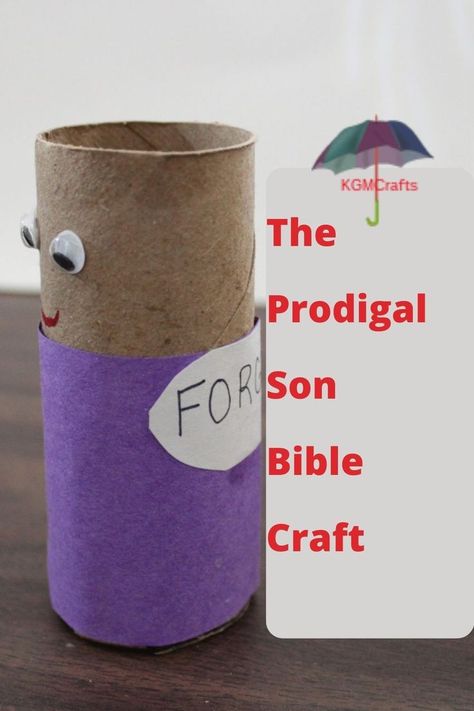 Prodigal Son Craft, Prodigal Son Bible, Bible Class Activities, Youth Bible Study, Kids Church Lessons, Sunday School Classroom, Bible Story Crafts, Prodigal Son, Bible Crafts For Kids