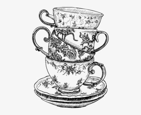 Tea Cup Drawing, Tea Tattoo, Teacup Tattoo, Cup Tattoo, Tattoo Portfolio, Vintage Teacups, Vintage Tattoo, Tea Cups Vintage, Shoe Art