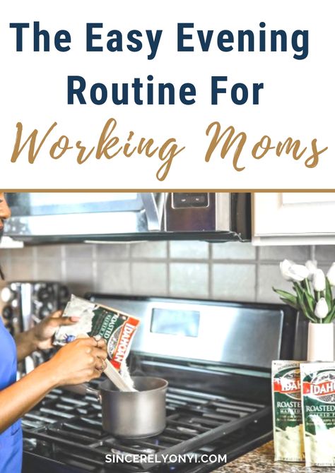 Full Time Job Routine, After Work Routine For Moms, Full Time Working Mom Schedule, After Work Routine, Idahoan Mashed Potatoes, House Manager, Working Mom Routine, Life Reset, Working Mom Schedule