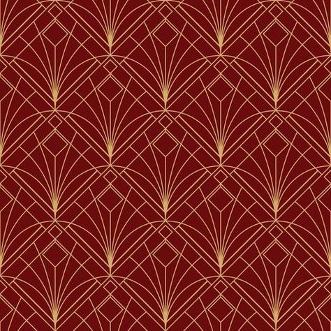 simple seamless art deco geometric red maroon pattern Art Deco Pattern Geometric, Fan Wallpaper, Art Deco Geometric, Deco Pattern, Art Deco Pattern, Art Deco Patterns, Pattern Images, Red Maroon, Geometric Art