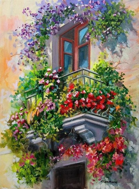 Canvas Painting For Beginners, Canvas For Beginners, Watercolor Architecture, Italy Painting, Small Canvas Paintings, Painting For Beginners, 수채화 그림, Watercolor Landscape Paintings, Nature Art Painting