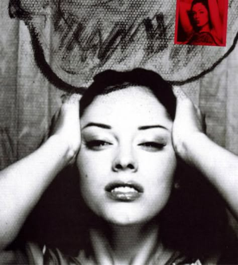 Rose Mcgowan 90s, She Belongs To Me, Dark Wave, Rose Mcgowan, Lots Of Makeup, Trust No One, Divine Feminine, Bearded Men, Celebrity Photos