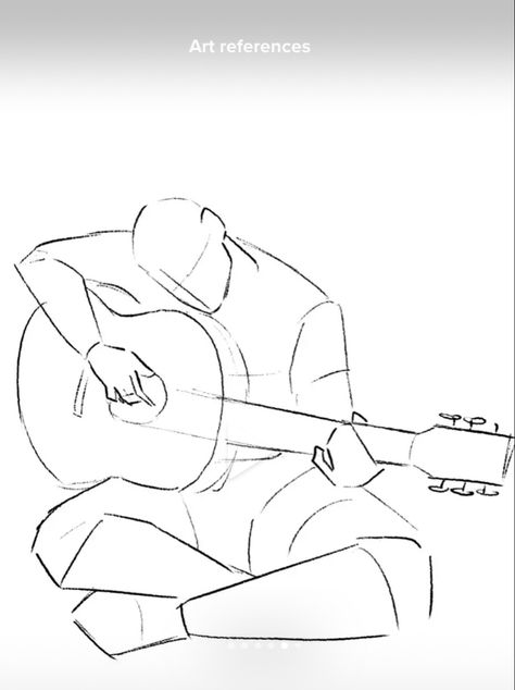 Guitar On Back Pose Drawing, Locker Drawing Reference, Art Refence Pose, Drawing Poses Multiple People, Single Person Drawing Base, Person Curled Up In A Ball Reference, 2 Person Art Reference, Group Drawing Poses Five, Umbrella Pose Reference Drawing