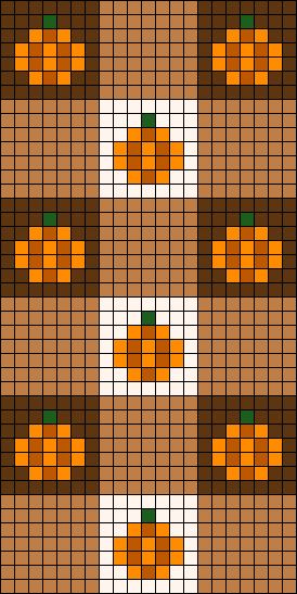 Alpha pattern #171949 | BraceletBook Hippy Pixel Art, Jack O Lantern Alpha Pattern, Hocus Pocus Alpha Pattern, Knitted Tapestry Pattern, Fall Tapestry Crochet Pattern, Crochet Alpha Pattern Free, Fall Crochet Grid, Radiohead Alpha Pattern, Pumpkin Knitting Chart