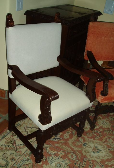 Renaissance Architectural - Renaissance Chairs, Spanish Colonial Revival Chairs, Santa Barbara Style Furniture Spanish Furniture Design, Spanish Colonial Kitchen, 1920s Home Decor, Western Chair, Mission Chair, Spanish Furniture, Spanish Revival Home, Spring Furniture, Beach Furniture