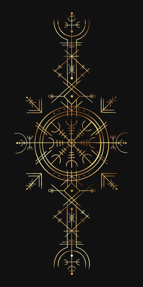 Viking Compass design. Compass Tattoos, Compass Design, The Truth, Compass, Tattoos, Black, Design