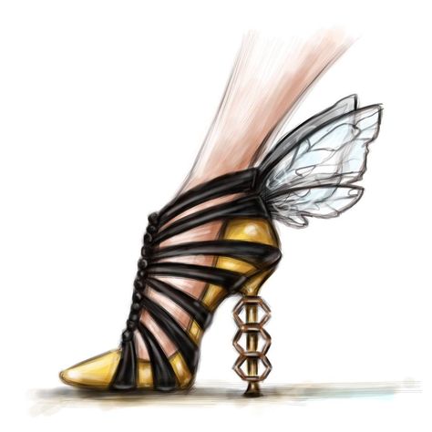 " Heels" Watch the steps of this illustration on my story Drawing High Heels, Fashion Illustration Shoes, Shoe Sketches, Shoes Illustration, Creative Shoes, Fashion Illustration Sketches Dresses, Fashion Design Sketchbook, Shoe Design Sketches, Fashion Drawing Dresses