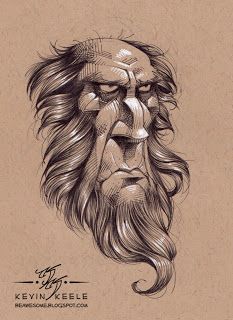 Kevin Keele, Drawing Faces, Character Sketches, Toned Paper, Be Awesome, Illustration Sketches, Character Design References, Caricatures, Drawing Techniques