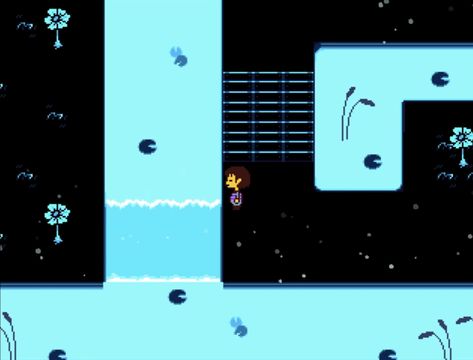 Undertale Screencaps, Undertale Game Screenshots, Undertale Screenshots, Undertale Waterfall, Undertale Aesthetic, Undertale Background, Artstyle Ideas, Undertale Game, Kare Kare