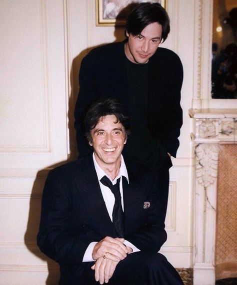 Behind the Scenes of Devil’s Advocate (1997) Keanu Reeves Young, Keanu Charles Reeves, One Picture, Al Pacino, The Godfather, Keanu Reeves, Cultura Pop, Best Actor, Alfredo