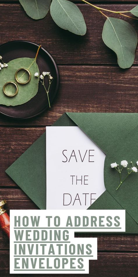 How To Address Your Wedding Invitations Envelopes How To Address Save The Dates, Address Wedding Invitations, Envelope Addressing Template, Unmarried Couples, Wedding Invitations Envelopes, Addressing Wedding Invitations, Wedding Address, Themed Wedding Invitations, Invitation Background