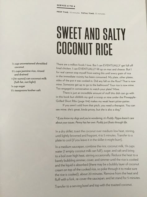 Chrissy Teigen's Sweet and Salty Coconut Rice. Oh man, this is just as good as she said it would be. Weeknight Sides, Chrissy Tiegan, Magnolia Recipes, Johanna Gaines, Chrissy Teigen Recipes, Salads Appetizers, Vegan Feast, Ramen Salad, Face Moisturizer For Dry Skin