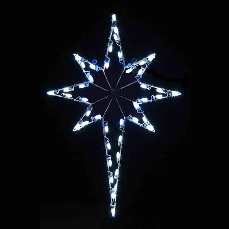 Star of Bethlehem Light Display Black Nativity, Bethlehem Lights, Yule Christmas, Nativity Star, Bethlehem Star, Bethlehem Christmas, Giant Star, Holiday Deco, Star Of Bethlehem