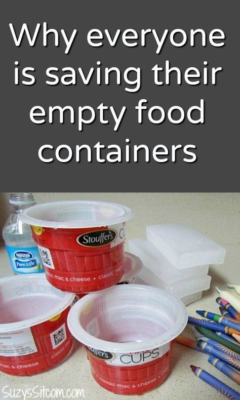 Don't throw away that yogurt container! You're totally going to want to save it after seeing this. Yogurt Container, Upcycle Plastic, Upcycle Crafts, Diy Recycled Projects, Plastic Food Containers, Recycling Containers, Crafts For Seniors, Outdoor Diy Projects, Recycled Projects