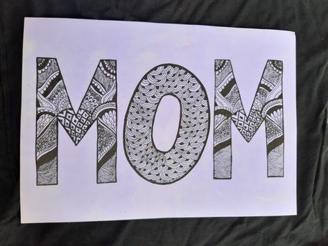 Alphabet mandala art,word MOM Mom Mandala Art, Alphabet Mandala Art, Alphabet Mandala, G Words, Easy Mandala, Shree Shyam, Easy Mandala Drawing, Lighthouse Painting, Mandela Art