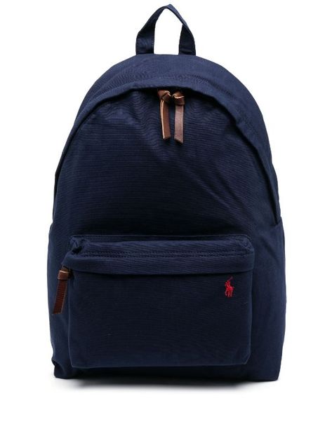 Designer Backpacks For Women, Cotton Backpack, Backpacks For Women, Sling Bags, Blue Backpack, Designer Backpacks, Logo Embroidered, Women Brands, Backpack Bags