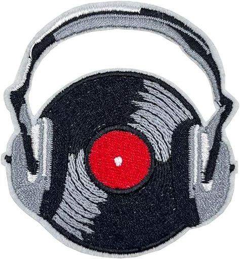 Amazon.com: Music Patches, Headphones DJ Embroidered Iron on Patch for Backpack DIY Music Patches, Backpack Diy, Embroidered Backpack, Diy Backpack, Iron On Patch, Amazon Art, Crafts Sewing, Sewing Stores, Iron On Patches