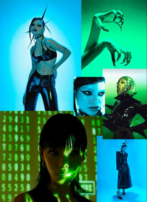 Matrix Fashion, Cyberpunk Photoshoot, Futuristic Photoshoot, Cyberpunk Fashion, Photoshoot Themes, Photoshoot Concept, Futuristic Fashion, Shooting Photo, Pose Reference Photo