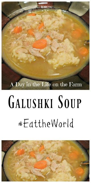 A Day in the Life on the Farm: Galushki Soup #EattheWorld Chicken Kiev, Life On The Farm, Recipe Generator, Dumpling Recipe, Peace And Quiet, Great Appetizers, Chicken Legs, Chicken And Dumplings, Soup Pot