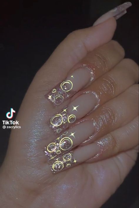 Pisces Nails Designs, Pisces Nails, Fancy Nails Designs, Edgy Nails, Girly Acrylic Nails, Cute Acrylic Nail Designs, Dope Nail Designs, Simple Acrylic Nails, Short Acrylic Nails Designs