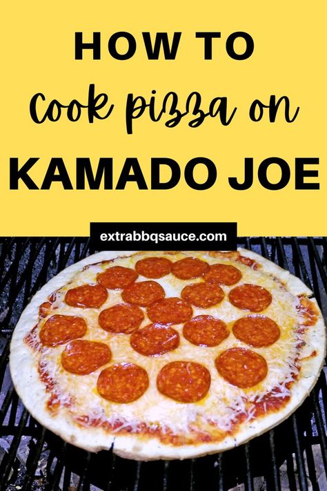 If you want to cook pizza on the Kamado Joe grill or the Big green egg then check out this post for the best tips and tricks that you need to know to make the best pizza! Kamado Joe Table, Kamado Joe Recipes, Kamado Grills, Joe Recipe, Kamado Grill, Cooking Pizza, Kamado Joe, Grilled Pizza, Perfect Pizza