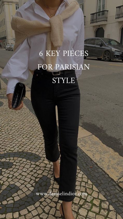 Mode Parisienne Chic, French Looks For Women, Ladies Who Lunch Outfits, French Fashion 2023, Parisienne Style Parisian Chic, Parisian Chic Style Classy, What To Wear In Paris In May, French Office Outfit, France Style Outfits