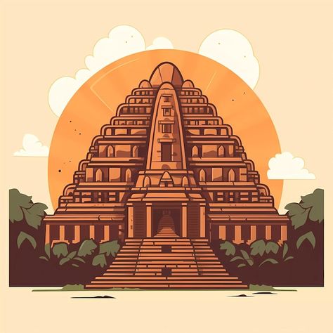 Konark Sun Temple Drawing, Temple Vector, Temple Illustration, Konark Sun Temple, Temple Poster, Sun Temple, Library Shelf, Temple India, Library Shelves