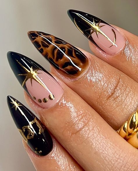 ♌️♌️♌️ . . @apresnailofficial Sculpted medium stiletto @nailzkatkat 024 @vbeautypure 050 @gelbabyla Bottomless Mimocha @lizzys_nail_art Matte top coat Blooming gel “PBP10” for $$ off! . . #nails #nailart #nailinspo #naildesign #handdrawn #miami #miamigardens #miamilakes #hialeah #wynwood #doral #miramar #pembroke #nailtech #nailartist #gelx #gelextensions #apres #naturalnails #overlay #structuredmani #watchmework #beforeandafter #nailsofinstagram #leo #chrome #cheetah #zodiac #305 Sculpted Nail Art, Nail Art Blooming Gel, Leo Nails, Medium Stiletto, Tiger Nails, Blooming Gel, Sculpted Nails, Gold Nail Designs, Cheetah Nails