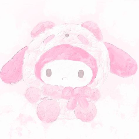 Sanrio Wallpaper, Cute Paintings, Ethereal Art, Pastel Art, الرسومات اللطيفة, Cute Doodles, 귀여운 동물, My Melody, Pretty Art