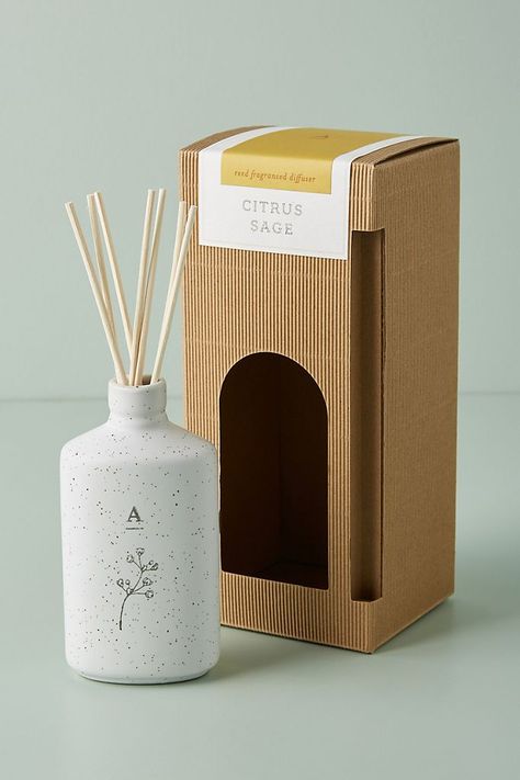 Diffuser Packaging, Reed Diffuser Packaging, Frosted Eucalyptus, Lavender Blossom, Anthropologie Christmas, Bergamot Orange, Fragrance Packaging, Fresh Lavender, Small Business Packaging Ideas